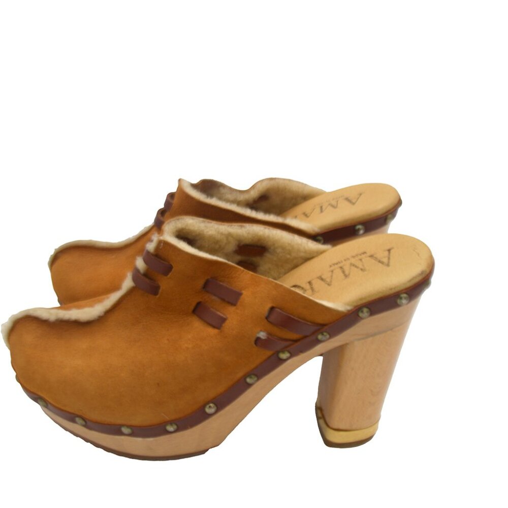 Amaranti Sheep Shearling Sandals